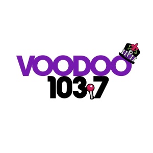 Logotipo de la emisora ​​de radio Voodoo 103.7