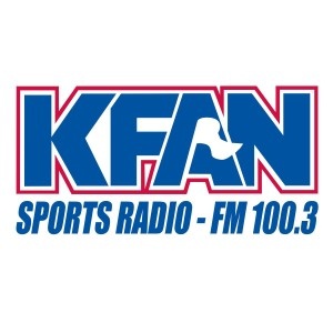 Logo of radio station KFAN FM 100.3