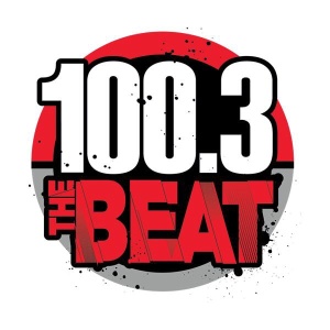Logo of radio station 100.3 The Beat