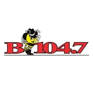 Logotipo de la emisora ​​de radio B104.7