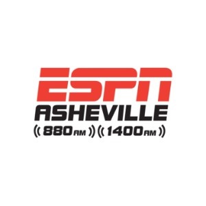 Logo of radio station ESPN Asheville