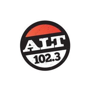 Logo of radio station ALT 102.3