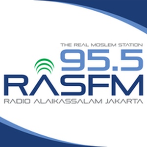 Logotipo de la emisora ​​de radio Ras FM Jakarta
