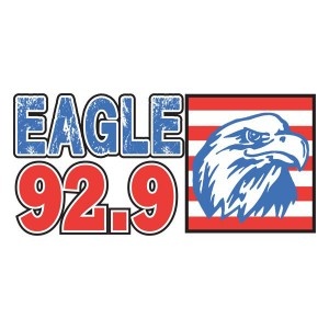 Logotipo de la emisora ​​de radio Eagle 92.9