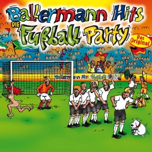 Logotipo de la emisora ​​de radio Ballermann Radio - Fußball Party
