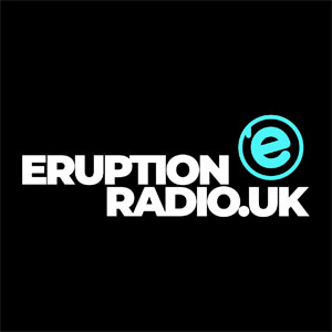 Logo de la station de radio Eruption Radio UK