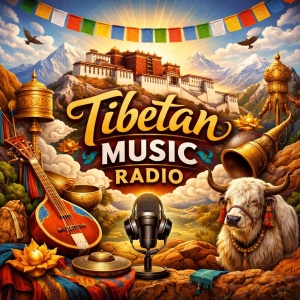 Logotipo de la emisora ​​de radio HearMe - Tibetan Music