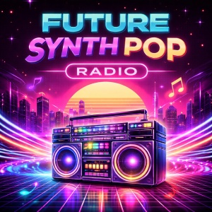 Logotipo de la emisora ​​de radio HearMe - Future Synth Pop