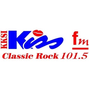 Logotipo de la emisora ​​de radio KKSI 101.5 KISS FM