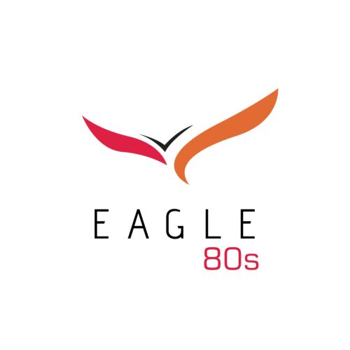 Logotipo de la emisora ​​de radio Eagle 80s