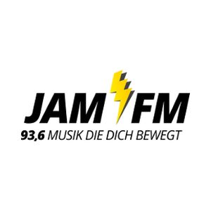 Logotipo de la emisora ​​de radio 93.6 Jam FM