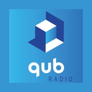 Logo of radio station QUB Radio