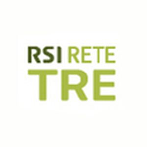 Logotipo de la emisora ​​de radio RSI Rete Tre