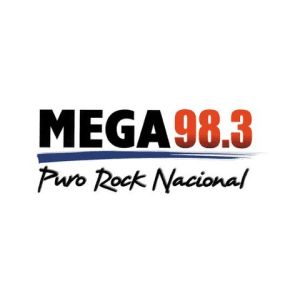 Logo of radio station Mega 98.3 FM