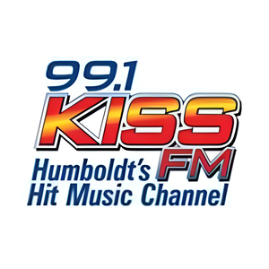 Logotipo de la emisora ​​de radio KJNY 99.1 KISS FM